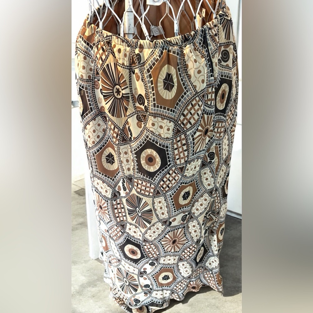 Women’s Size 18 Geometric Patchwork Patterned - S… - image 1